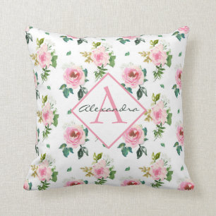 Coussin Pastel Roses
