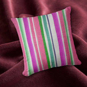 Coussin Pastel Stripes