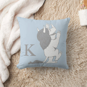 Coussin Pastel Wild Thing   Ajouter votre initiale
