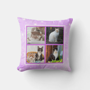 Coussin Pastels avec étoiles Animaux de compagnie Photo