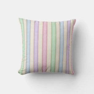 Coussin Pastels Colorés Distresses