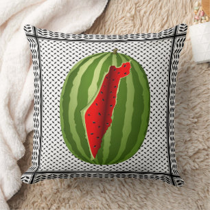 Coussin Pastèque Palestine - Slice