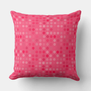 Coussin pastèque points roses