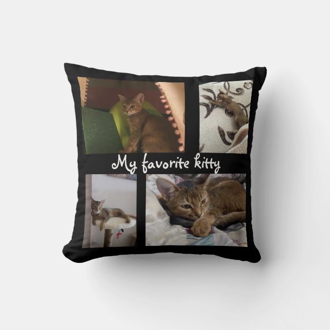 Coussin Patches personnalisées customisées carrés cadres b (Recto)