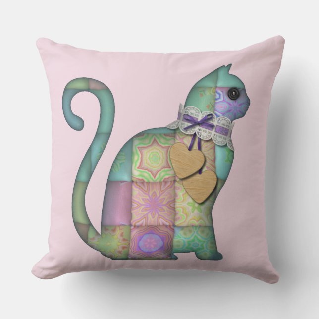 coussin patchwork (Recto)