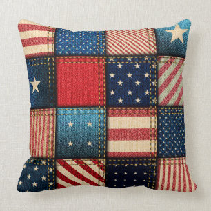 Coussin "Patchwork Americana" JETER PILLOW
