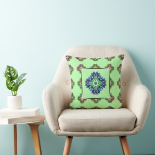 Coussin Patchwork Kaleidoscope - motif continu 2