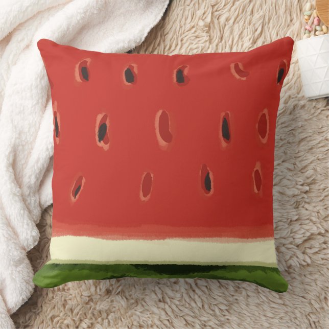 Coussin Pâte d'eau rouge brillante Pâte d'oreiller (Couverture)