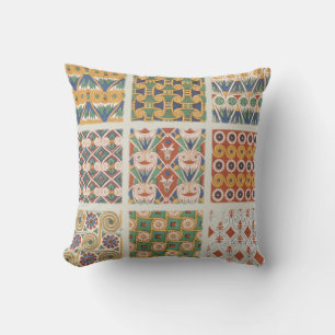 Coussin Paterna perse coloré antique élégance