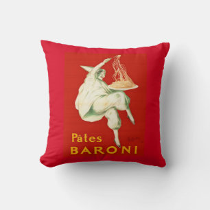 Coussin Pates Baroni Cappiello Publicité Vintage