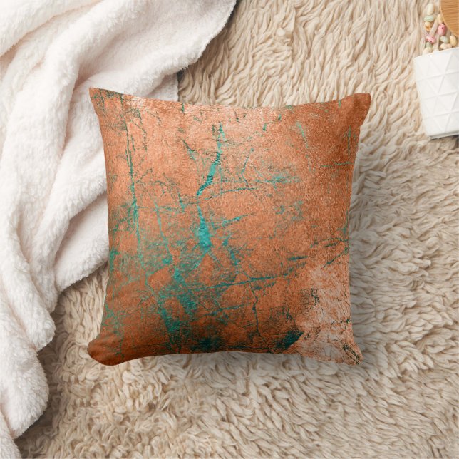 Coussin Patina en cuivre (Couverture)