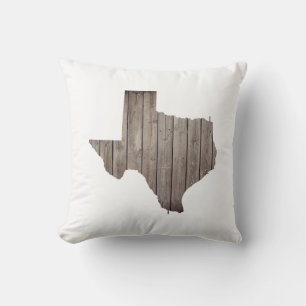 Coussin Patiné Wood Texas