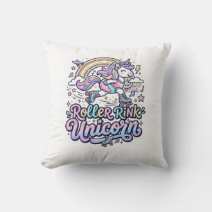 Coussin Patinoire Licorne Autocollant Vectoriel Premium Li
