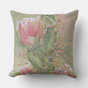 COUSSIN PATIO FLEURIE CACTUS À PAIX PRICKLY