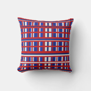 Coussin Patriote plaid
