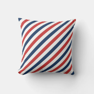 Coussin Patriotique Rouge Blanc et Bleu