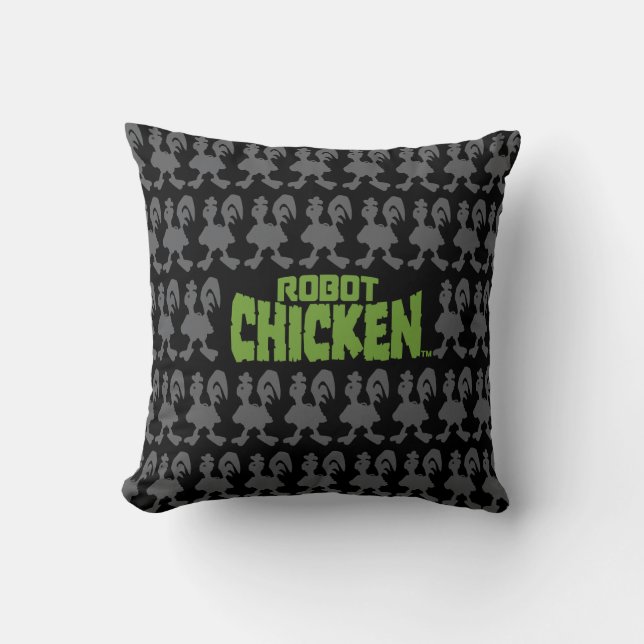 Coussin Patters de Robot Chicken (Recto)