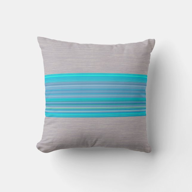 Coussin Patters de Silver Gray (Recto)