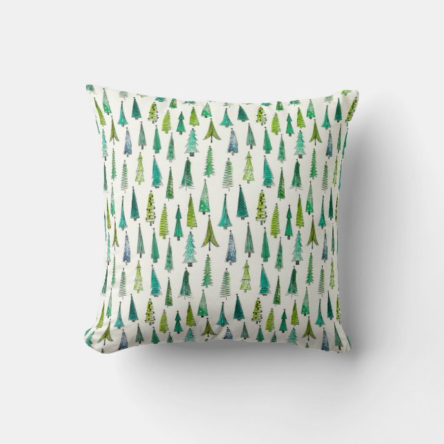 Coussin Patters de Trees | (Recto)