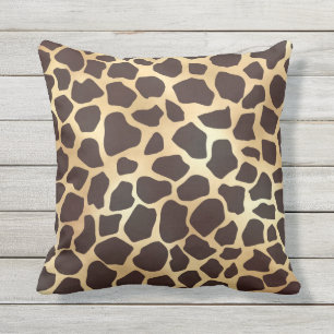 Coussin Patters d'Or Brown