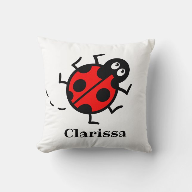 Coussin Patters féminins personnalisés (Recto)