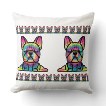 Pattes Paisibles : Yoga Bouledogue en Couleurs Tie
