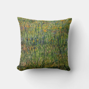 Coussin Pâturage en fleurs par Vincent van Gogh
