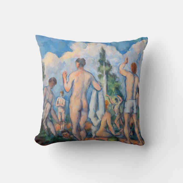 Coussin Paul Cezanne - Bathers (Recto)
