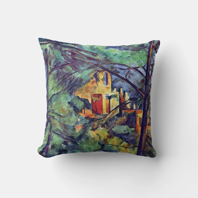 Coussin Paul Cézanne - Le Château Noir (Recto)