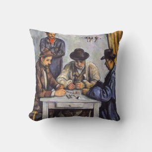 Coussin Paul Cezanne - Les Joueurs De Cartes
