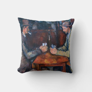 Coussin Paul Cezanne - Les Joueurs De Cartes