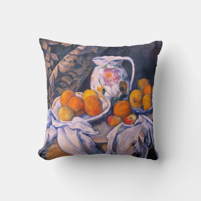 Coussin Paul Cezanne - Nature morte avec rideau (Recto)