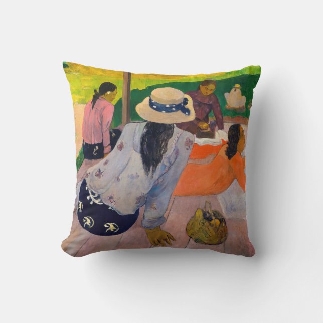 Coussin Paul Gauguin - La Sieste (Recto)