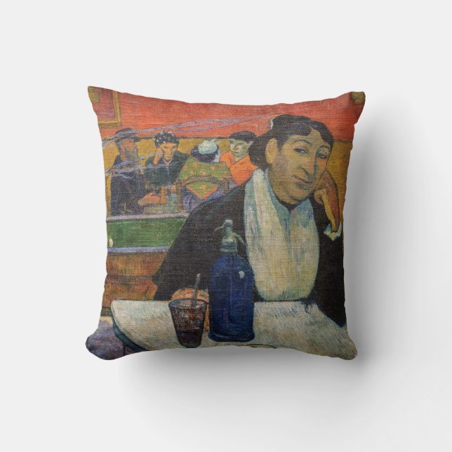 Coussin Paul Gauguin - Le Café de nuit, Arles (Recto)