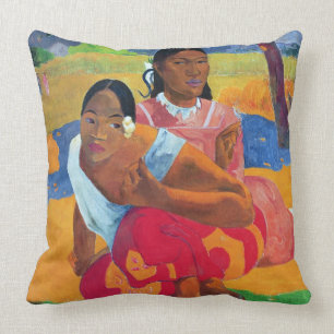 Coussin Paul Gauguin   Nafea Faaipoipo (quand êtes vous