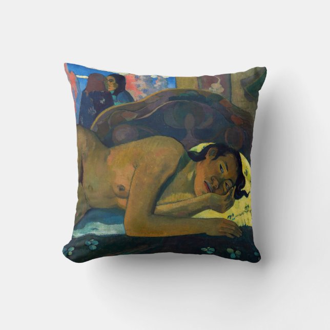 Coussin Paul Gauguin - Nevermore / O Taiti (Recto)