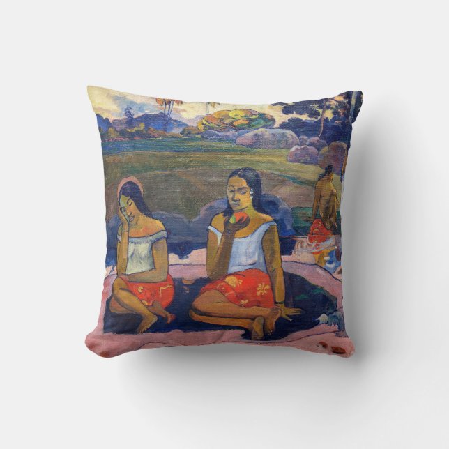Coussin Paul Gauguin - Source sacrée, doux rêves (Recto)