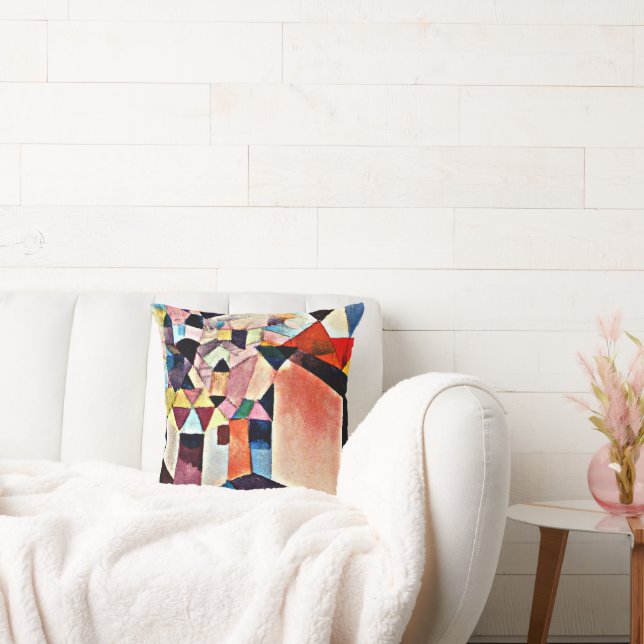 Coussin Paul Klee, Insight in a City, (Canapé)