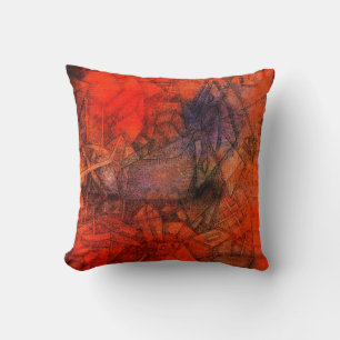 Coussin Paul Klee peinture : "Groins."