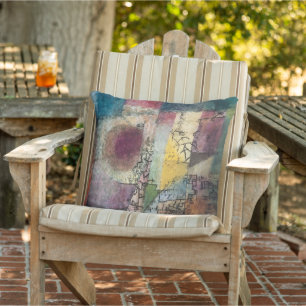 Coussin Paul Klee's Untitled - Art Abstrait