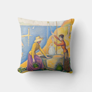 Coussin Paul Signac - Femmes dans le puits