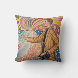 Coussin Paul Signac - Portrait de M Felix Feneon, Opus 217