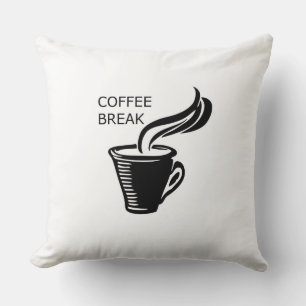 Coussin Pause café