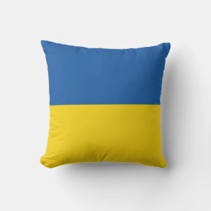 Coussin Pavillon bleu jaune Ukraine zippé