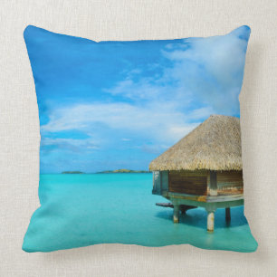 Coussin Pavillon d'Overwater sur Bora Bora