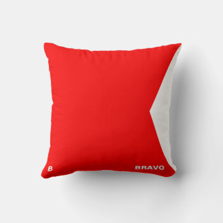 Coussin Pavillon maritime B — Bravo