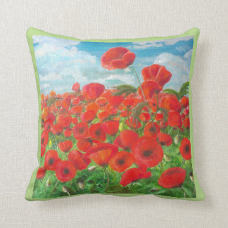 Coussin Pavots des montagnes