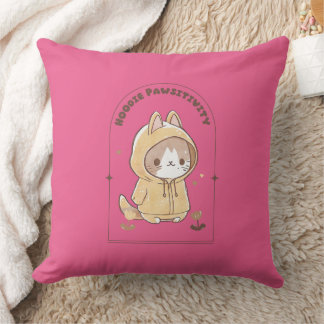 Coussin Pawsitivité sweat - shirt à capuche