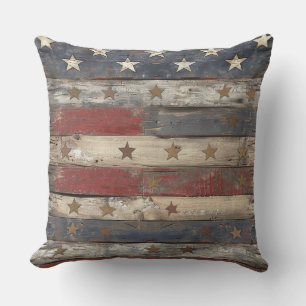 Coussin Pays/Americana Principale en détresse