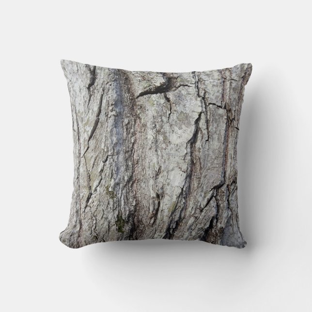 Coussin Pays Rustique Nature Chêne Photo Arbre (Recto)